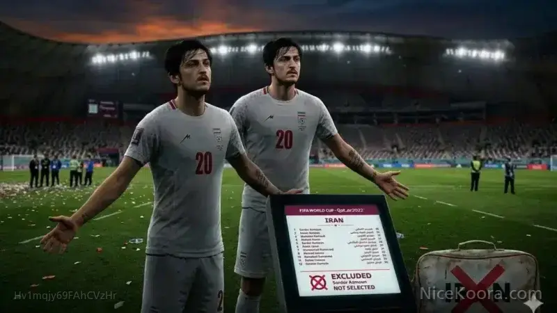 منتخب مصر يمنح هدية.. استبعاد خائن إيران من قائمة كأس العالم