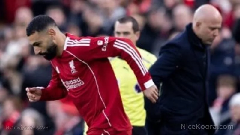 رسالة محمد صلاح تثير أجواء ليفربول في مواجهة آرني سلوت