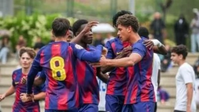 حمزة عبد الكريم يساهم في فوز برشلونة أمام تينيريفي بكأس الأبطال