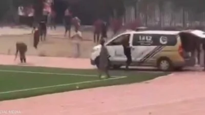 ليبيا.. ركلة جزاء تشعل أزمة وحريقًا في مقر رئاسة الوزراء