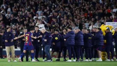 برشلونة يضع خياراً من أرسنال لخلافة ليفاندوفسكي