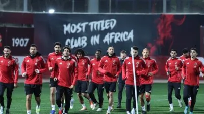رحيل توروب و4 لاعبين عن الأهلي عقب مواجهة المصري.. مشهد مفاجئ بعد نهاية اللقاء