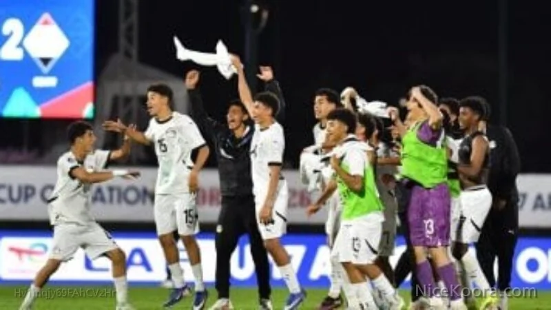 المنتخب الناشئين يحصد البرونزية في احتفالية التتويج عقب نهائي أفريقيا