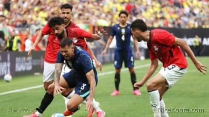 تغييران لمنتخب مصر أمام البرازيل.. زيزو وحمزة بدلا من مروان ومرموش