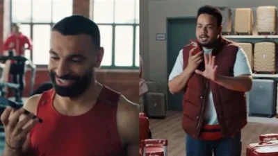 مصطفى غريب يعلّق للمرة الأولى على إعلانه مع محمد صلاح