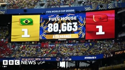 كأس العالم 2026.. تعادل مثير بين البرازيل والمغرب وقطر تحصد أول نقطة لها في البطولة