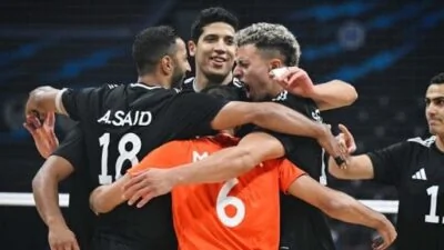 منتخب الكرة الطائرة يودع ربع نهائي أفريقيا بعد الهزيمة أمام الجزائر