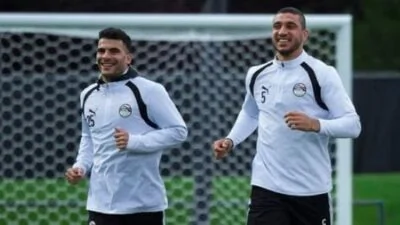 شاهد هدف مهارى لأحمد سيد زيزو فى مران منتخب مصر