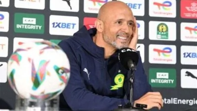 كاردوزو.. شرف لي تدريب الأهلي لكنني ملتزم بتعاقدي مع صنداونز وهذا اللاعب الأفضل في مصر